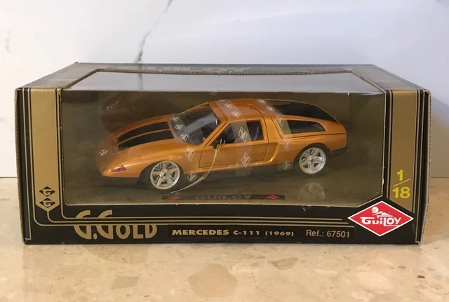 Miniature Mercedes-Benz C111 1969 – Échelle 1/18 – Guiloy – Vert