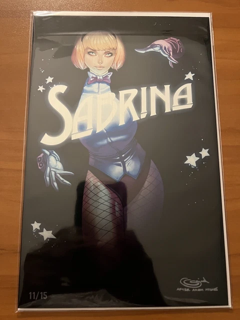 Sabrina Teenage Witch SPECTACULAR PURPLE METAL SAJAD SHAH Zatanna Magician LE