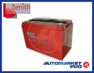 AGM BATTERIA SERVIZI AGM ZENITH CAMPER NAUTICA GIOCHI 12 V 7.2 AH  151x65x100 MM 