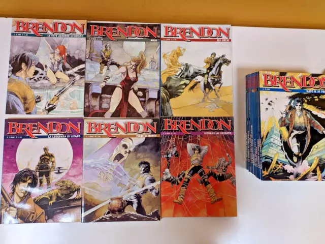 Fumetti BRENDON speciale SEQUENZA DAL numero 1 al 16  COMPLETA 2