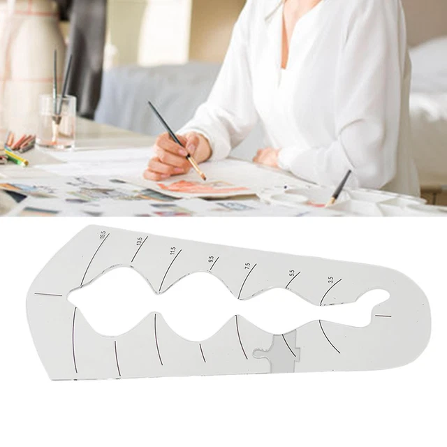 Bubble Border Quilt Ruler Comforter Template for Domestic Sewing Machine
