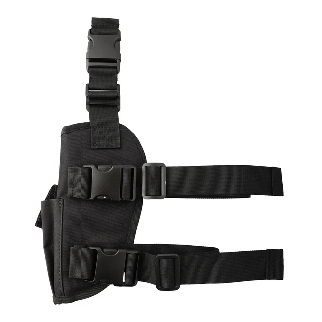 Support Cuisse Pour Spray Au Poivre MK9 - Sangle Réglable En Nylon 600D - Convient Aussi Aux Bouteilles D'eau - Randonnée, Sport, Extérieur