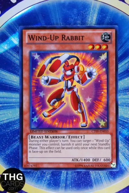 Wind-Up Rabbit CT09-EN010 Super Rare Yugioh Card