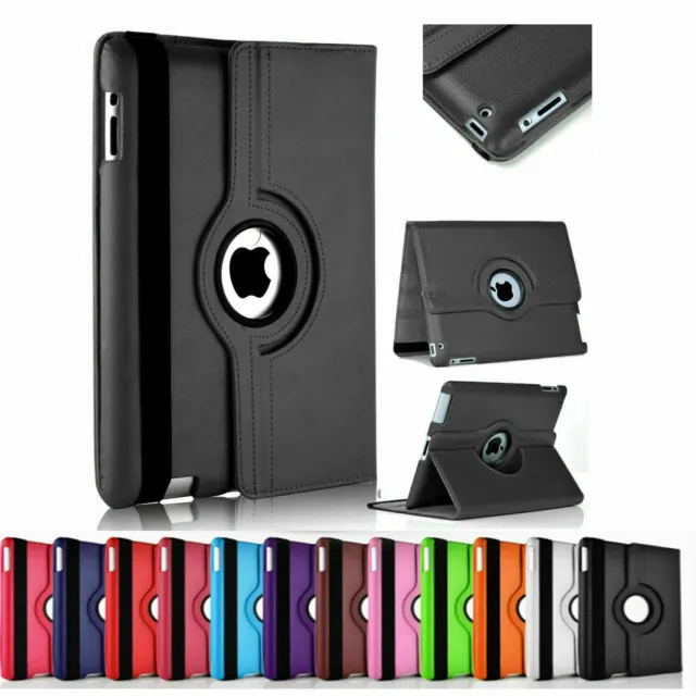 For Galaxy Tab A9 Plus/A9/S9 Ultra 360 Rotating Leather Case Cover Wallet Stand