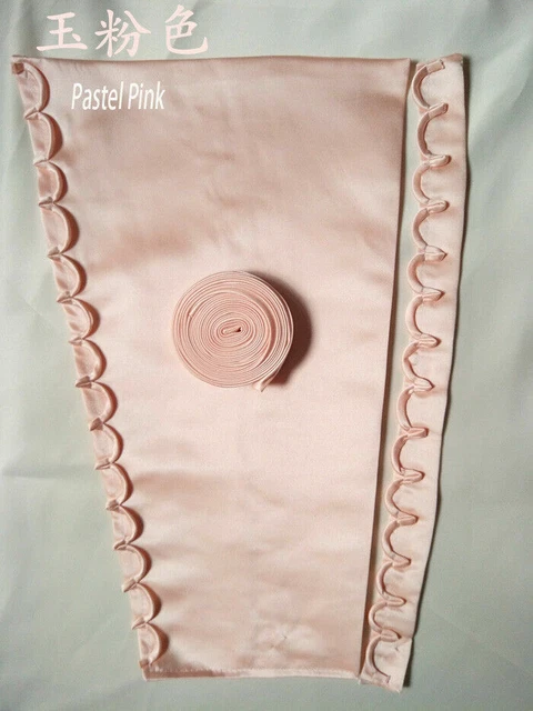 Hochzeitskleid Reißverschluss Ersatz 3 Stück Sets Satinband Schleife Rückseite