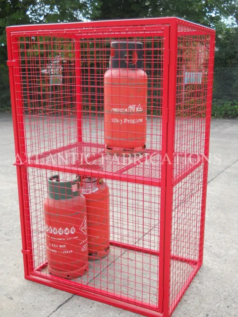 12 x  Propane 19kg Gas cylinder storage - Bottle cage 1800h x 1100w x 900d