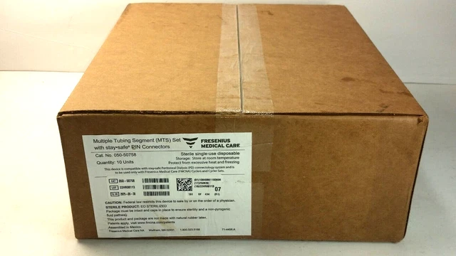 Fresenius Medical Care Multiple Tubing Segment MTS Set with Stay Safe Connectors