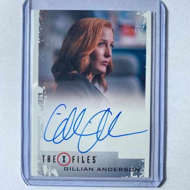 X-Files Season 10 & 11 Autograph Card Gillian Anderson as Dana Scully