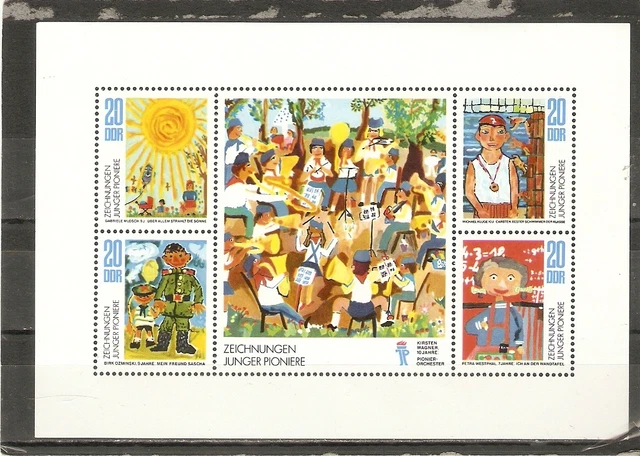 BRIEFMARKENDDR1974POSTFRISCHMI 1991 1994Kleinbogen