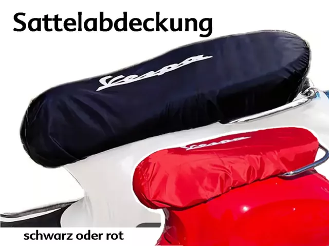 Sitzbankabdeckung Regenschutz - Piaggio Regenhaube Vespa GTS Sprint Primavera LX