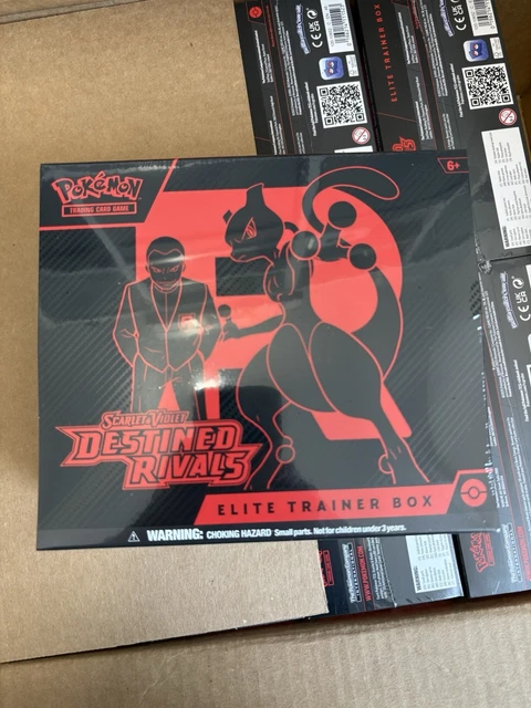 thumbnail image 2 of Pokemon Destined Rivals Elite Trainer Box (ETB) – Mewtwo, Factory Sealed, PRE-SALE 2 of 4
