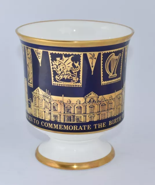 Limited Edition Coalport BIRTH OF PRINCE WILLIAM 1982 Urn/Cache Pot