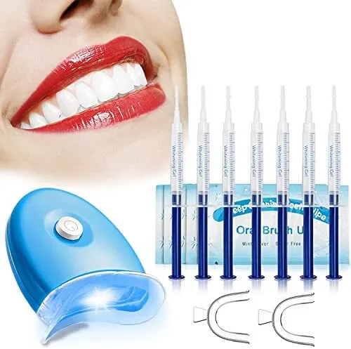 5ml 35% Peroxyde d'hydrogène Double baril Blanchiment dentaire Soins bucco- dentaires Gel blanchissant des dents