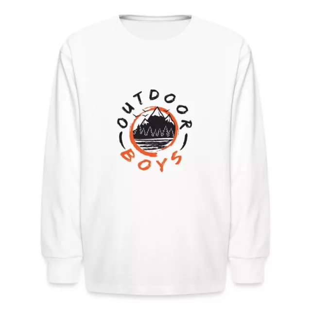 Outdoor Boys Logo Kids' Long Sleeve T-Shirt