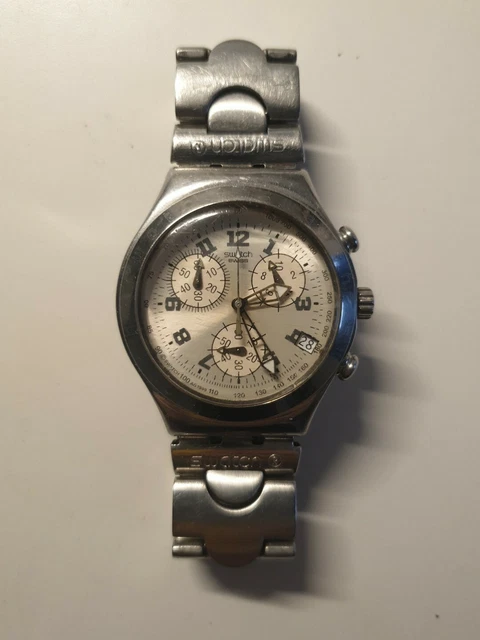 Swatch irony discount patented water resistant