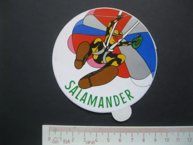 SALAMANDER Schuhe  Aufkleber Sticker Werbung Reklame