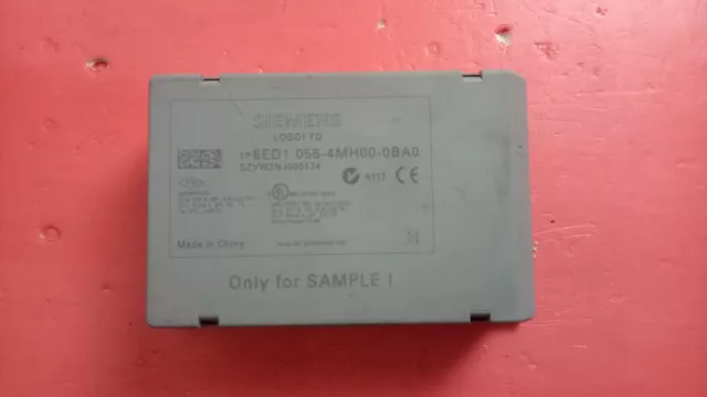 1PCS USED Siemens 6ED1055-4MH00-0BA0 6ED1 055-4MH00-0BA0 LOGO! TD Text Display 2