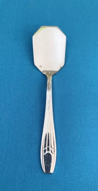 Pelle de service à petit four ART DÉCO métal argenté couvert 13,5cm ménagère
