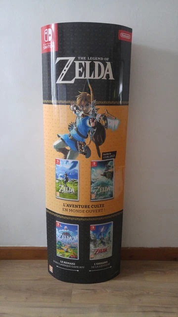 Plv Pos Totem Mario La Porte Du Millénaire Nintendo Switch Standee Store Promo - Jeux vidéo