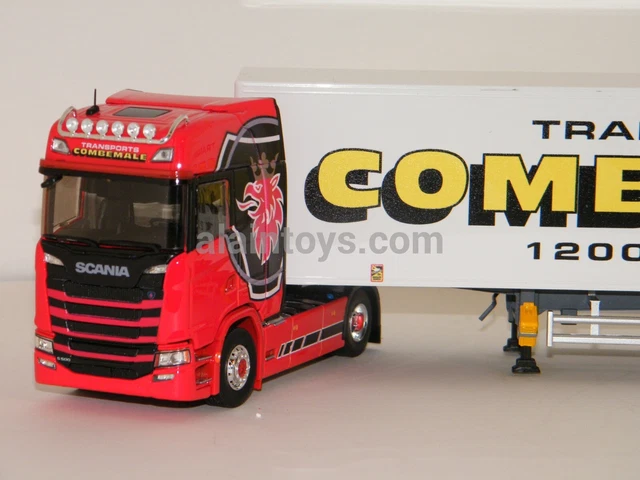SCANIA R450 REMORQUE TAUTLINER TRANSPORTS SAUQUET