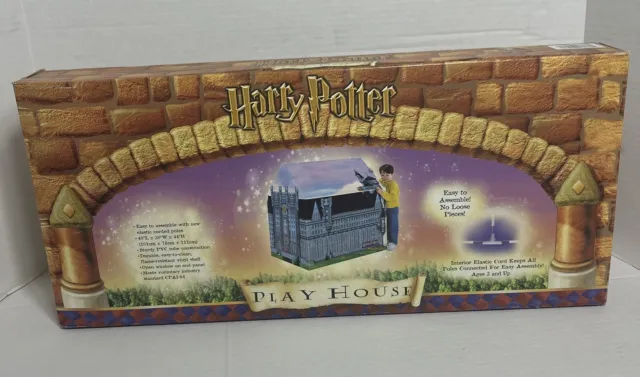 2001 Official Harry Potter Life Size Hogwarts Castle Play House Tent Brand New