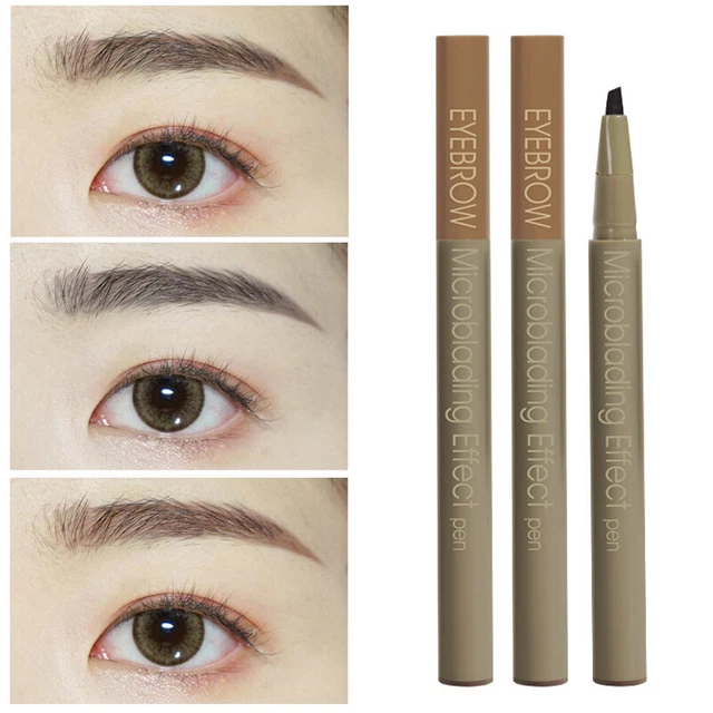 Penna sopracciglia liquida microblading tatuaggio occhi con colorazione spazzola inchiostro]