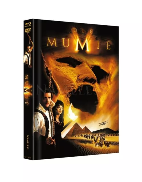 Die Mumie - Mediabook - Cover A Lim. 333 - Nameless - Blu-ray / DVD - NEU/OVP