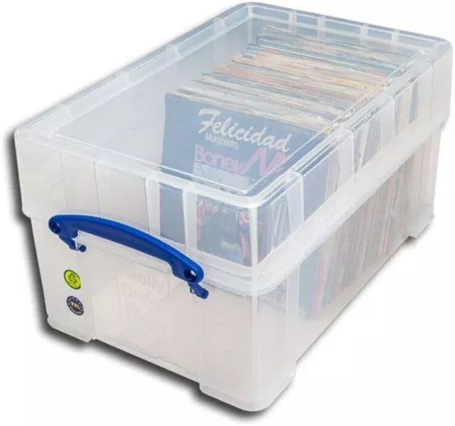 9 Litre XL Clear Really Useful Storage Box