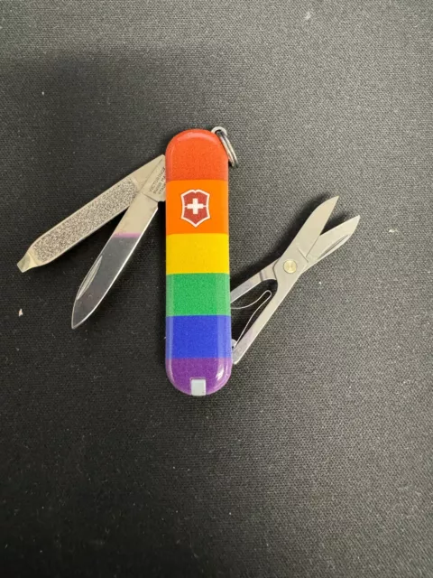 Victorinox Classic Swiss Army Knives - RAINBOW - CUSTOM EXCLUSIVE