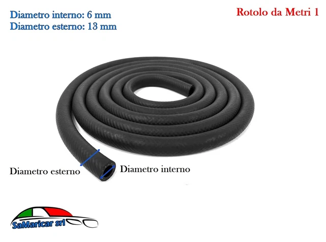 Tubo Benzina 13 Mm, Tubo Carburante 6 M, Tubo Idraulico In