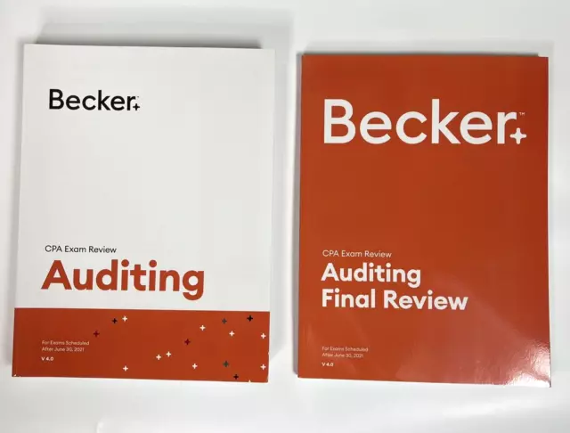 Becker Professional Education CPA Exam Review - V 1.0 AUD Textbook