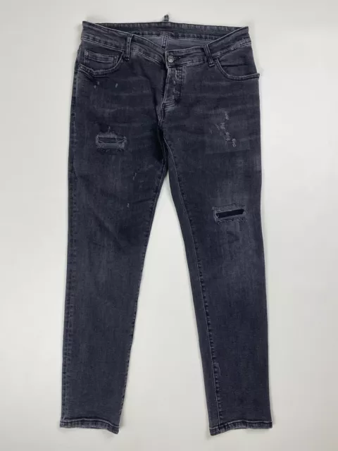 Dsquared men’s distressed denim jeans size 50