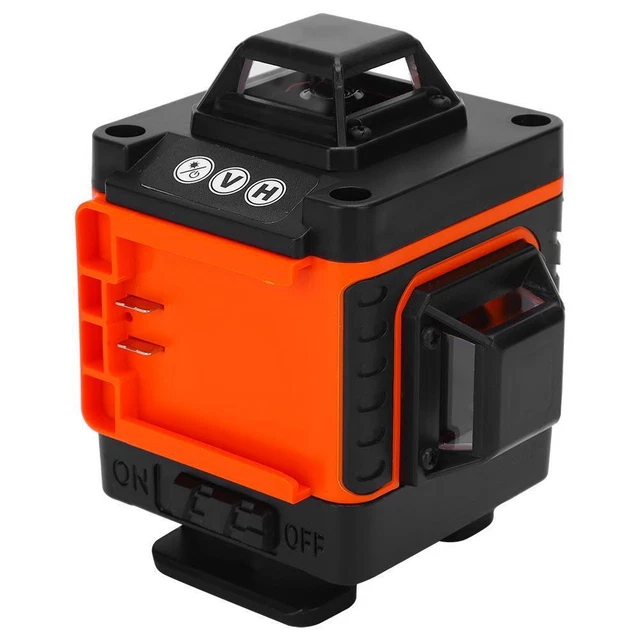 Strumento Autolivellante Livello Laser Verde 16 Linee 4D Metro Orizzontale Verticale EU