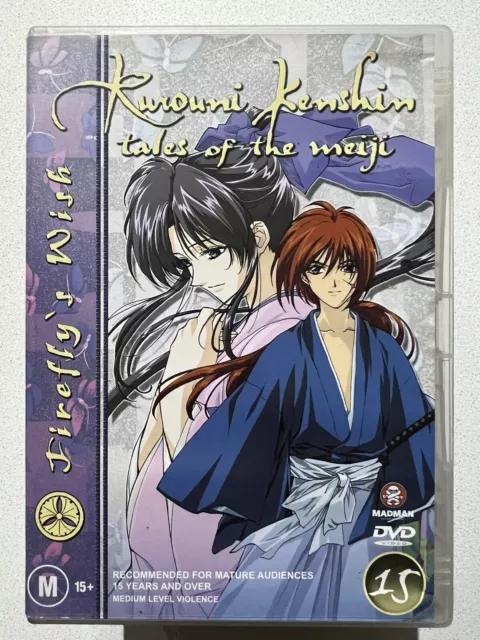 - Rurouni Kenshin: Tales of the Meiji - Vol. 15: "Firefly's wish" - Anime DVD