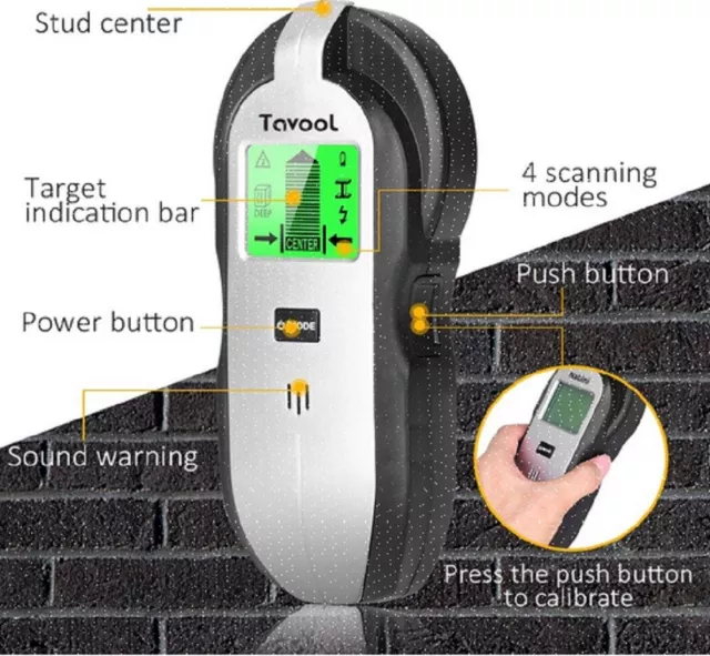 Escáner de pared - 4 en 1 multifunción con sensor electrónico de pernos 3