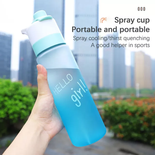 1 pz bottiglia d'acqua nebbia spray grande capacità maschio e femmina sport qualità alimentare Sp