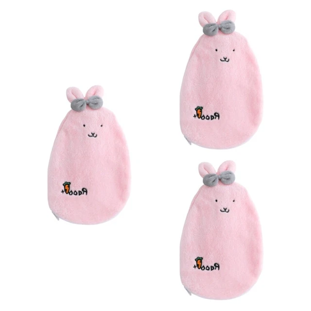 3 piezas Bolsa de agua caliente Bolsa de agua caliente Calentador de mano Para niñas Mujeres