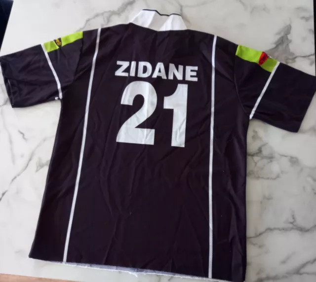 JUVENTUS RETRO AWAY shirt - Zidane (number 10) size XL £15.00 - PicClick UK