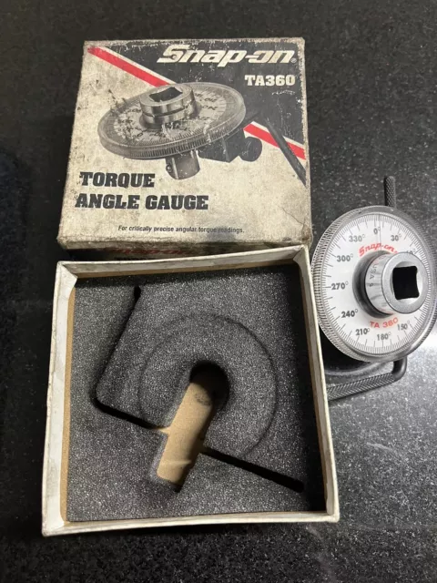 Snap On 1/2" Square Drive Torque Angle Gauge TA360