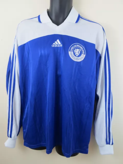 Vtg Adidas 90s Football Shirt Retro Soccer Jersey Maglia Maillot Trikot Mens XL