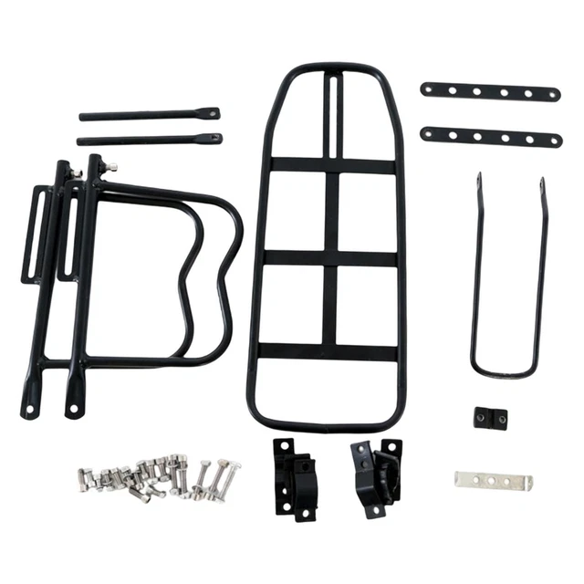 Porte-bagages Arrière Pour Suzuki DRZ400 – En Fer Noir – Installation Facile – Utilise Le Matériel D’origine