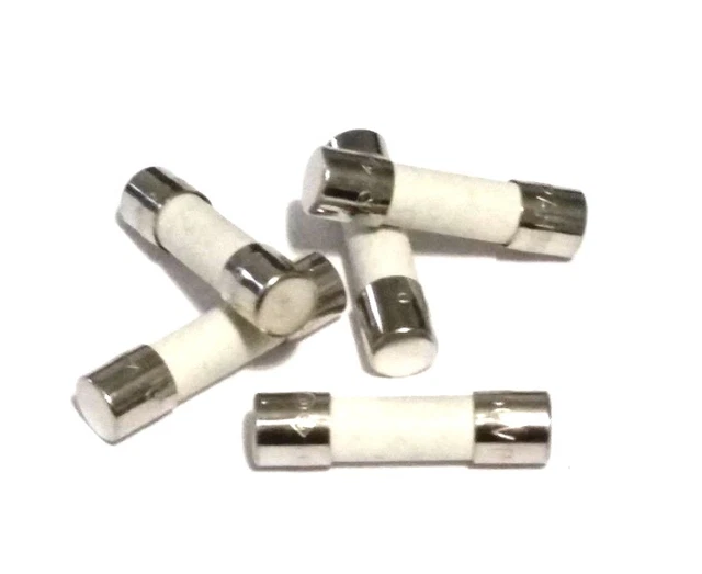 Lot De 10 Fusibles Cartouche Littlefuse 1.25A 250V - Référence 2181.25, Parfait Pour Dépannage