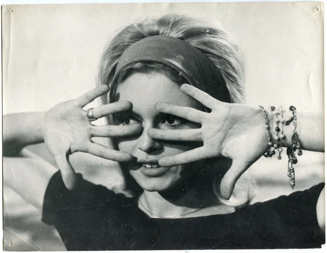 ALAIN DESSALES Brigitte Bardot Tirage argentique 1960 EUR