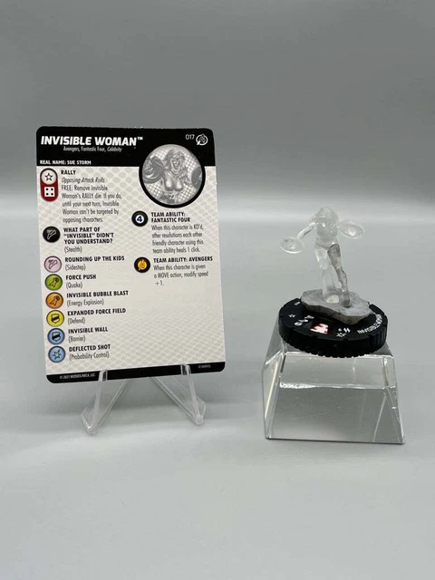 HeroClix Marvel Avengers Fantastic Four Empyre #017 Invisible Woman