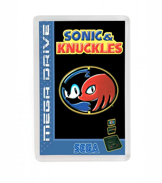 Sonic and Knuckles - jeu vidéo Megadrive • Emu Nova