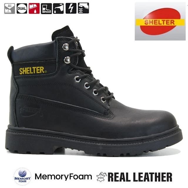 mens steel toe cap walking boots