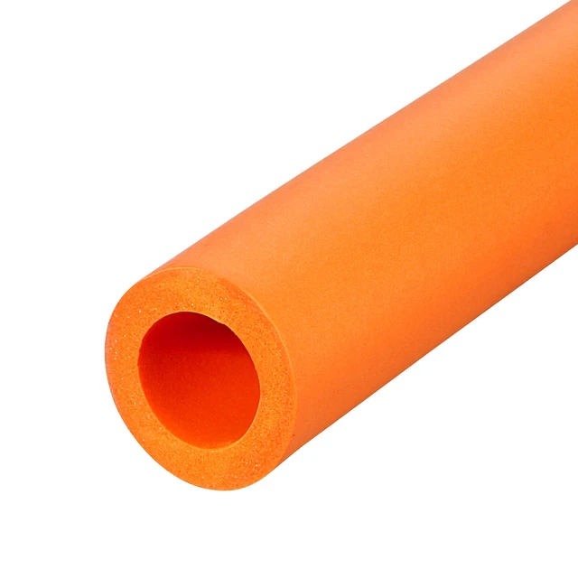 Foam Grip Tubing Handle Grips 18mm ID 30mm OD 6.6ft Orange for Tools Handle