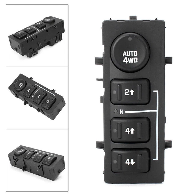 4-Wheel Drive Transfer Case Switch Fit 03-06 Chevrolet Tahoe Silverado Suburban