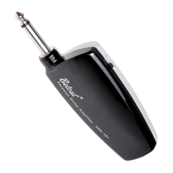Belcat Black Guitar Headphone Amplug Plug In Amplifier w/ Distortion/Clean Sound