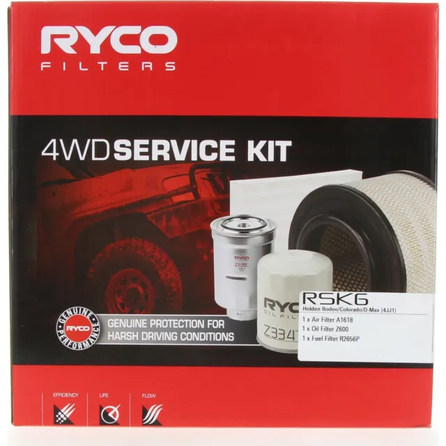 Ryco Filter Service Kit 4x4 RSK6